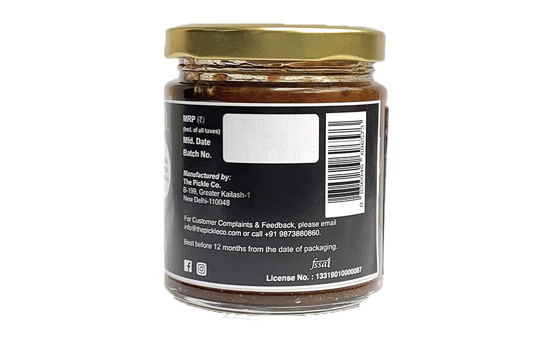 The Pickle Co. Aloo Bukhara Chutney    Glass Jar  240 grams